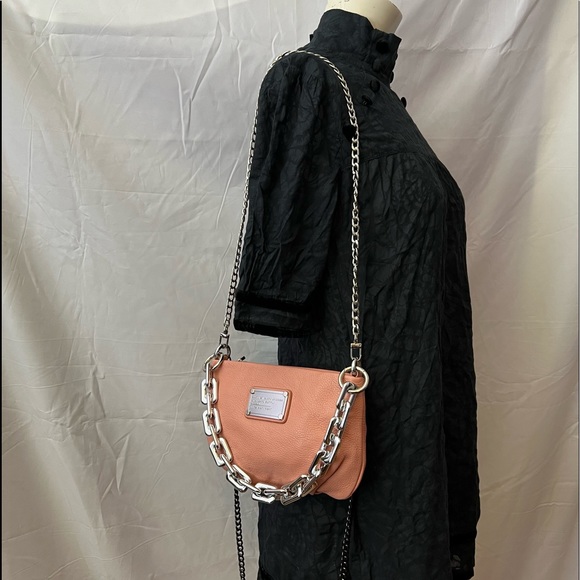 Marc Jacobs peach leather 3 way bag - Picture 2 of 16